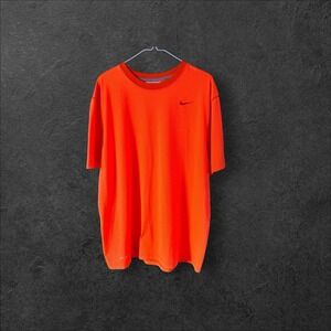Nike Dri-FIT Legend  Men's Short Sleeve Training Gym Shirt Orange XXL